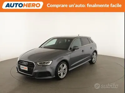 Usata Audi A3 Admired 116 CV (85 kW) 2019 Grigio Berlina