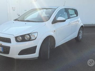 Usata Chevrolet Aveo 86 CV (63 kW) 2012 Bianco Berlina