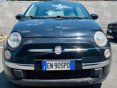 Usata Fiat 500 Lounge 95 CV (69 kW) 2012 Nero Berlina