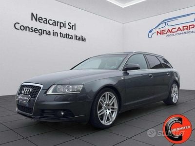 Usata Audi A6 S-Line 240 CV (176 kW) 2009 Nero metallizzato Station wagon