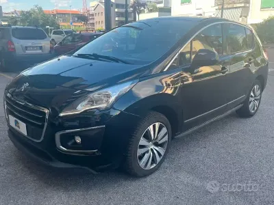 Usata Peugeot 3008 S 131 CV (96 kW) 2015 Nero Station wagon