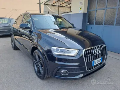 Usata Audi Q3 S-Line 177 CV (130 kW) 2013 Nero SUV