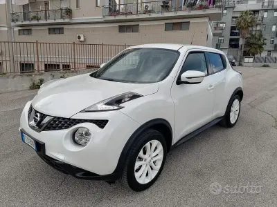 Gebraucht Nissan Juke Acenta 110 PS (80 kW) 2019 Weiß SUV
