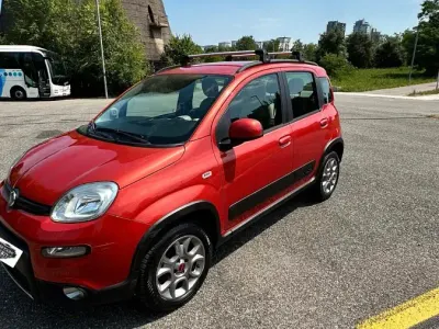 Usata Fiat Panda 4x4 S 75 CV (55 kW) 2014 Arancione Utilitaria