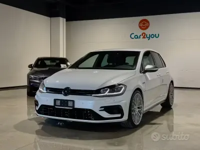 Usata VW Golf VII R 300 CV (220 kW) 2019 Bianco Berlina