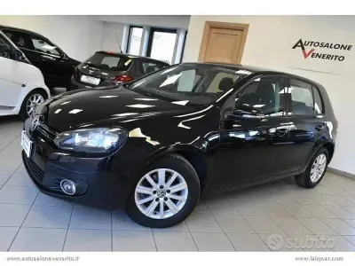 Usata VW Golf VI Comfortline 105 CV (77 kW) 2011 Nero Utilitaria