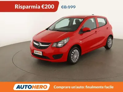 Usata Opel Karl 75 CV (55 kW) 2017 Rosso Utilitaria