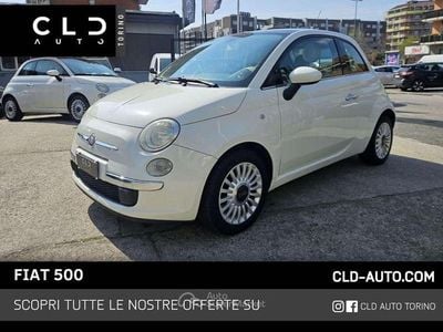 Usata Fiat 500 Lounge 69 CV (50 kW) 2010 Bianco Utilitaria