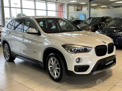 Begagnad BMW X1 Advantage 150 HK (110 kW) 2017 Vit SUV