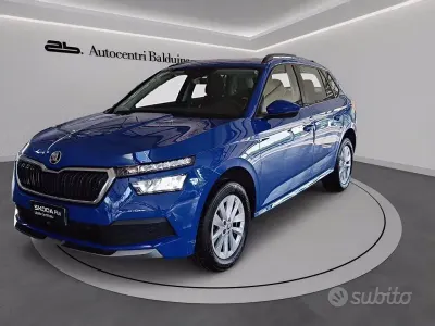 Usata Skoda Kamiq Ambition 110 CV (80 kW) 2023 Blu SUV