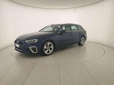Usata Audi A4 S-Line 163 CV (119 kW) 2022 Blu navarra metallizzato Station wagon