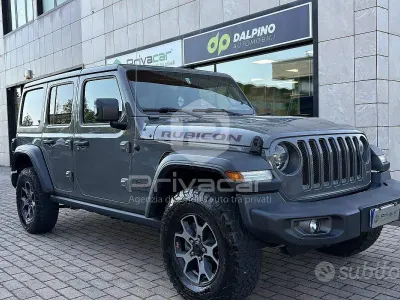 Usata Jeep Wrangler Unlimited Rubicon 272 CV (200 kW) 2019 Grigio SUV