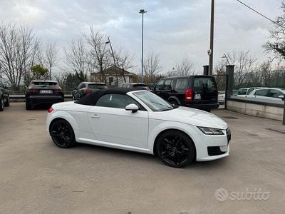 Usata Audi TT 184 CV (135 kW) 2015 Bianco Cabrio