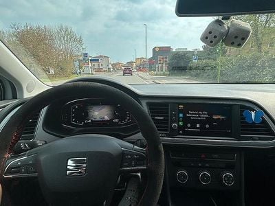 Usata Seat Leon 116 CV (85 kW) 2018 Bianco Station wagon