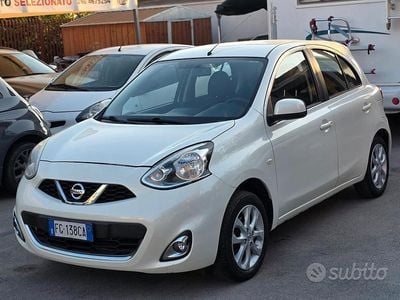 Usata Nissan Micra Acenta 80 CV (58 kW) 2016 Bianco Utilitaria