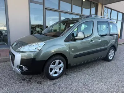 Begagnad Peugeot Partner Tepee Outdoor 112 HK (82 kW) 2011 Grön Minibuss