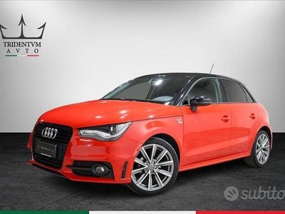 Usata Audi A1 Sportback Admired 90 CV (66 kW) 2014 Rosso Utilitaria