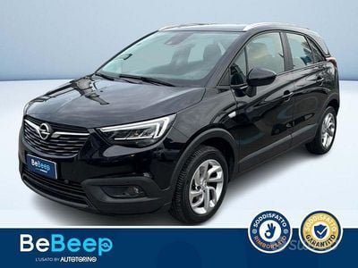Usata Opel Crossland X S 131 CV (96 kW) 2021 Nero pastello SUV