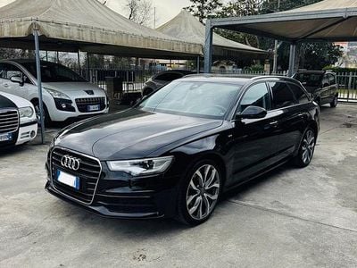 Usata Audi A6 190 CV (139 kW) 2014 Nero Station wagon