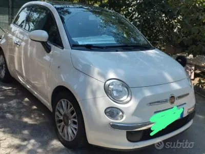 Usata Fiat 500 69 CV (50 kW) 2015 Bianco Berlina