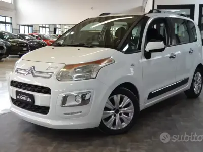 Usata Citroën C3 Picasso Exclusive 92 CV (67 kW) 2013 Bianco Monovolume
