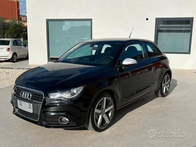 Usata Audi A1 S-Line 90 CV (66 kW) 2012 Nero Berlina