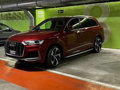 Usata Audi Q7 Advanced 245 CV (180 kW) 2021 Rosso SUV