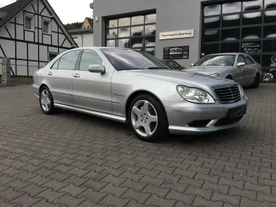 Usata Mercedes S55 AMG AMG 500 CV (367 kW) 2003 Argento Berlina