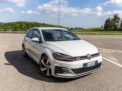 Usata VW Golf VII GTI 245 CV (180 kW) 2019 Bianco Berlina