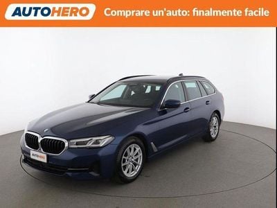 Usata BMW 520 190 CV (139 kW) 2021 Blu Station wagon