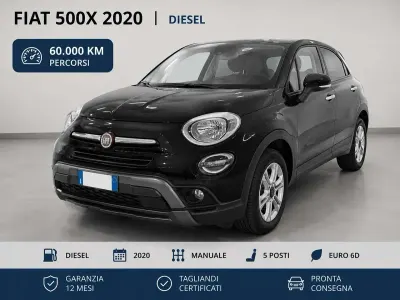 Usata Fiat 500 Cross 95 CV (69 kW) 2020 Nero Station wagon