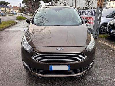 Usata Ford C-MAX S 125 CV (91 kW) 2015 Marrone Monovolume