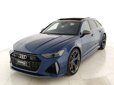 Usata Audi RS6 Performance 630 CV (463 kW) 2023 Blu metall. Station wagon