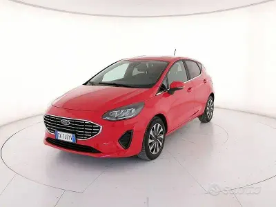 Usata Ford Fiesta Titanium 125 CV (91 kW) 2022 Bianco Utilitaria