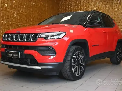 Usata Jeep Compass Limited 190 CV (139 kW) 2022 Rosso SUV