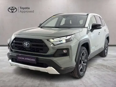 Usata Toyota RAV4 Hybrid 178 CV (130 kW) 2022 Verde SUV