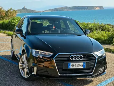 Usata Audi A3 Sport 110 CV (80 kW) 2017 Nero Berlina