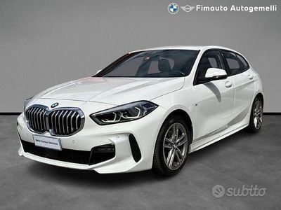 Usata BMW 116 M Sport 116 CV (85 kW) 2020 Bianco / pastello Utilitaria