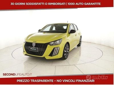Usata Peugeot 208 Active 75 CV (55 kW) 2024 Giallo Utilitaria