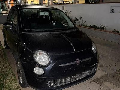 Usata Fiat 500 95 CV (69 kW) 2009 Nero Cabrio
