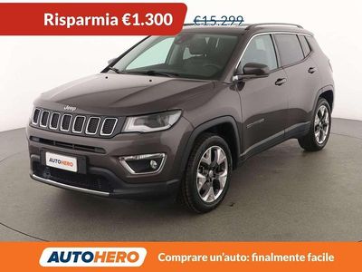 Usata Jeep Compass Limited 140 CV (102 kW) 2017 Grigio SUV