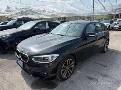 Usata BMW 116 Advantage 116 CV (85 kW) 2015 Nero Utilitaria