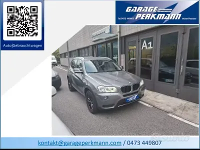 Usata BMW X3 184 CV (135 kW) 2012 Grigio SUV