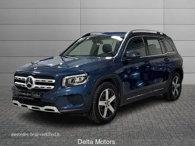 Usata Mercedes GLB220 190 CV (139 kW) 2022 Blu denim SUV