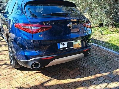 Usata Alfa Romeo Stelvio Business 190 CV (139 kW) 2020 Blu SUV