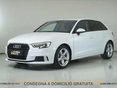 Usata Audi A3 Sport 116 CV (85 kW) 2018 Bianco Berlina