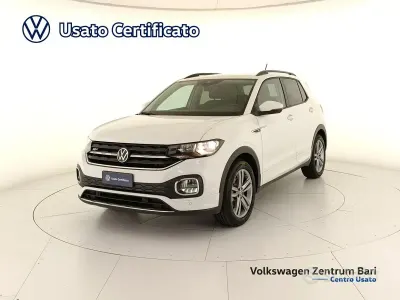 Usata VW T-Cross Sportline 110 CV (80 kW) 2022 Bianco SUV