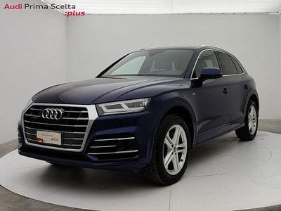 Usata Audi Q5 S-line plus 2019 Blu/azzurro SUV