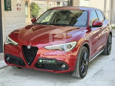 Usata Alfa Romeo Stelvio Business 210 CV (154 kW) 2018 Rosso SUV