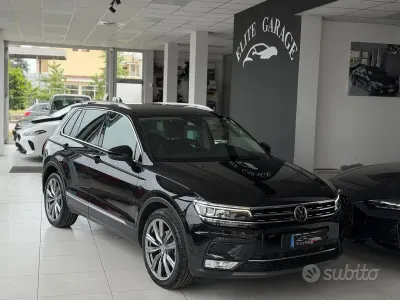 Käytetty VW Tiguan Executive 150 HP (110 kW) 2016 Musta Katumaasturi